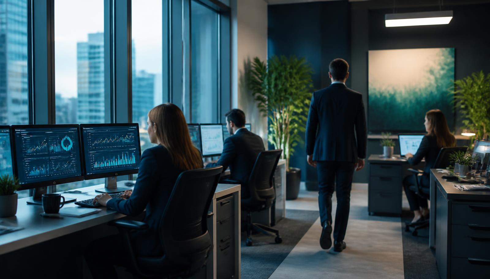 Equipe da CREDGOL SERVICOS LTDA em ambiente corporativo de análise de dados